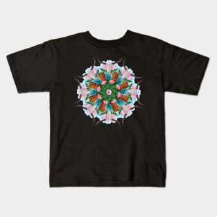 cowboy style mandala Kids T-Shirt